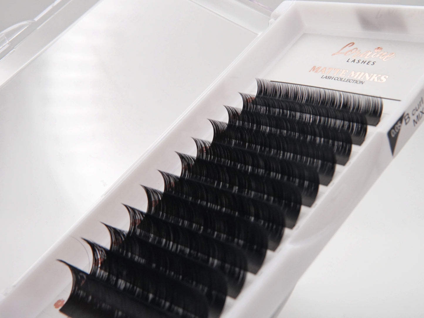 .03 Matte Minks | Black Trays