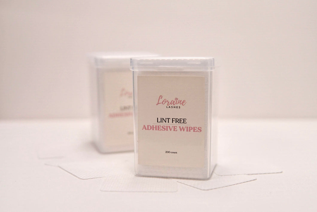 Lint-free Adhesive Wipes