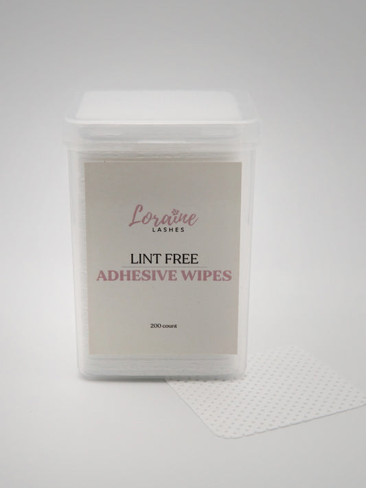 Lint-free Adhesive Wipes