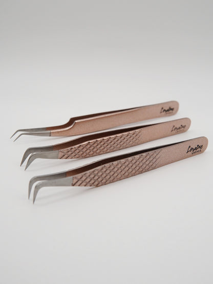 Rose Gold Tweezer Collection