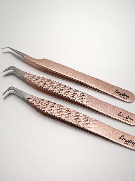 Rose Gold Tweezer Collection